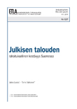 Julkisen talouden rahoituksellinen kestävyys Suomessa - dp1237