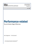 Performance-related pay and gender wage differences - dp1249