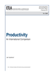 Productivity: An International Comparison - dp1264