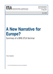 A New Narrative for Europe? Summary of a BRIE-ETLA Seminar - dp1274