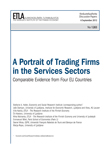 A portrait of trading firms in the services sectors Comparable evidence from four EU countries - dp1283