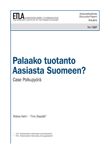 Palaako tuotanto Aasiasta Suomeen? Case Polkupyörä - dp1287