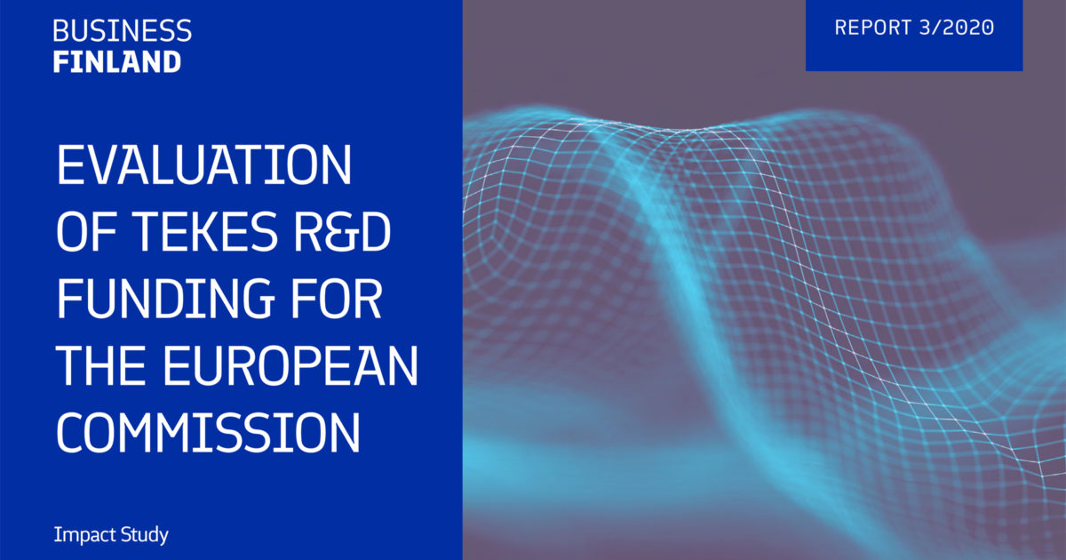 Evaluation of Tekes R&D Funding for the European Commission