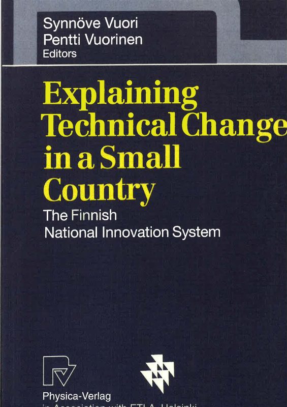 Explaining Technical Change in a Small Country – The Finnish Innovation System - B84