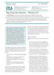 Big Data Revolution – What Is It? - ETLA-Muistio-Brief-10