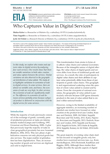 Who Captures Value in Digital Services? - ETLA-Muistio-Brief-27