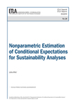 Nonparametric Estimation of Conditional Expectations for Sustainability Analyses - ETLA-Raportit-Reports-24