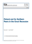 Finland and Its Northern Peers in the Great Recession - ETLA-Raportit-Reports-49