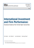 International Investment and Firm Performance: Empirical Evidence from Small Open Economies - ETLA-Raportit-Reports-6