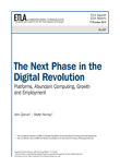 The Next Phase in the Digital Revolution: Platforms, Abundant Computing, Growth and Employment - etla-raportit-reports-61