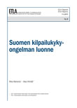 Suomen kilpailukykyongelman luonne - ETLA-Raportit-Reports-9