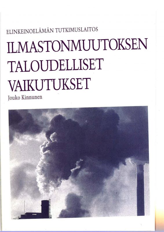 Ilmastonmuutoksen taloudelliset vaikutukset - b77