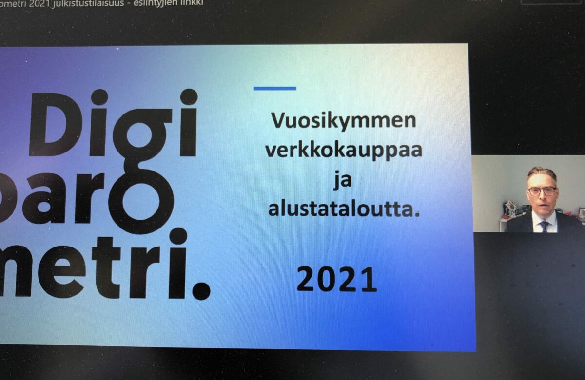 Digibarometri 2021 keskittyi kotimaisen verkkokaupan haasteisiin