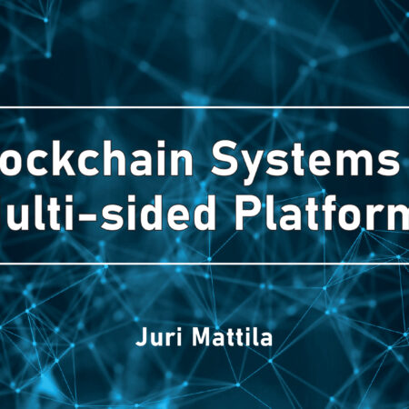 Blockchain Systems as Multi-sided Platforms