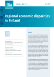 Regional economic disparities in Finland - ETLA-Muistio-Brief-68