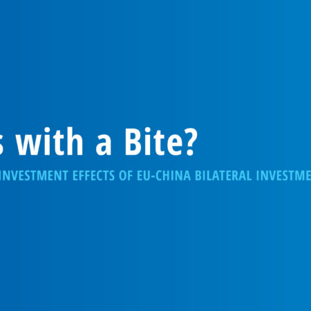 BITs with a Bite? EU Home Investment Effects of EU-China Bilateral Investment Treaties