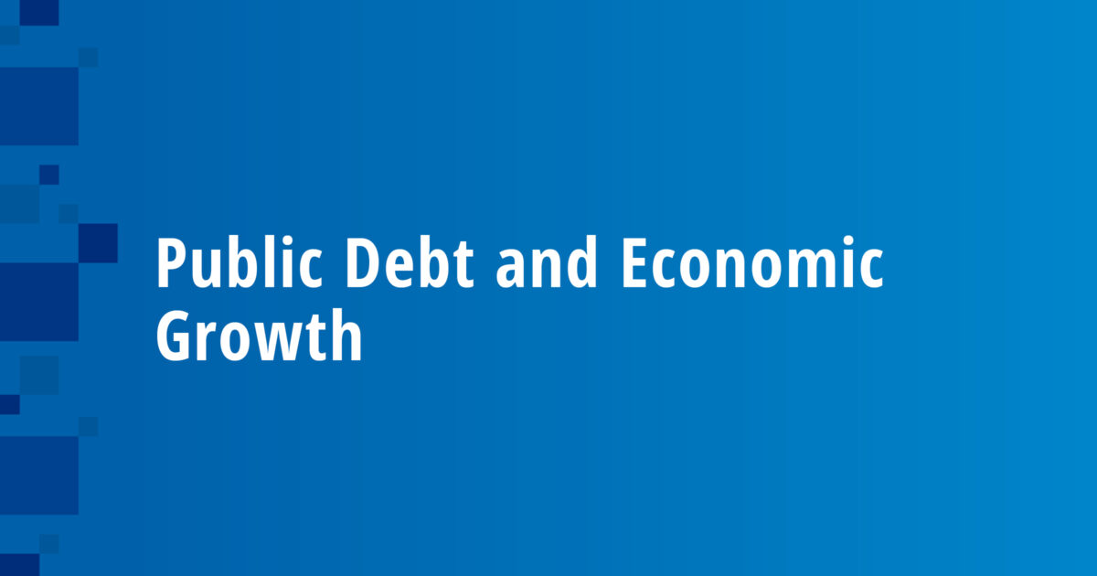 Public Debt and Economic Growth