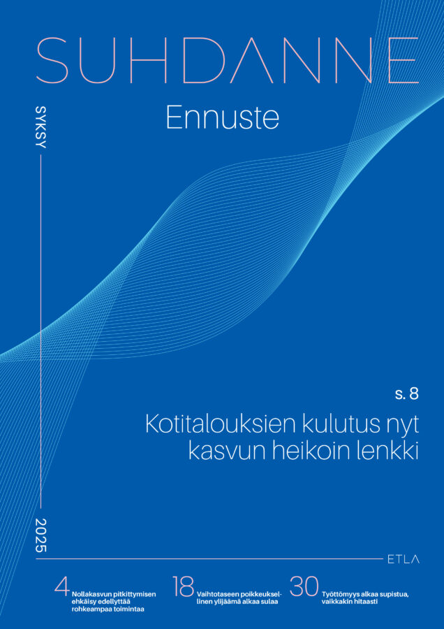 Suhdanne Syksy 2025 - Etla-Suhdanne-Ennuste-Syksy-2025