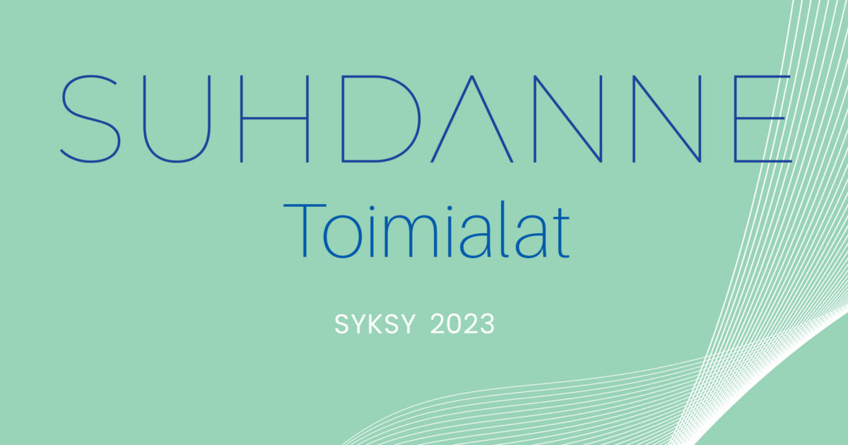 Suhdanne Toimialat Syksy 2023