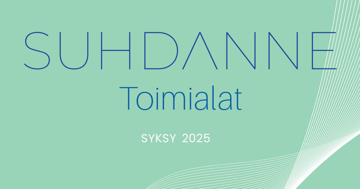 Suhdanne Toimialat Syksy 2025