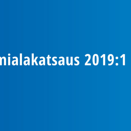 Toimialakatsaus 2019:1