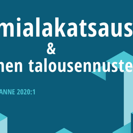 Toimialakatsaus & Suomen talousennuste 2020:1