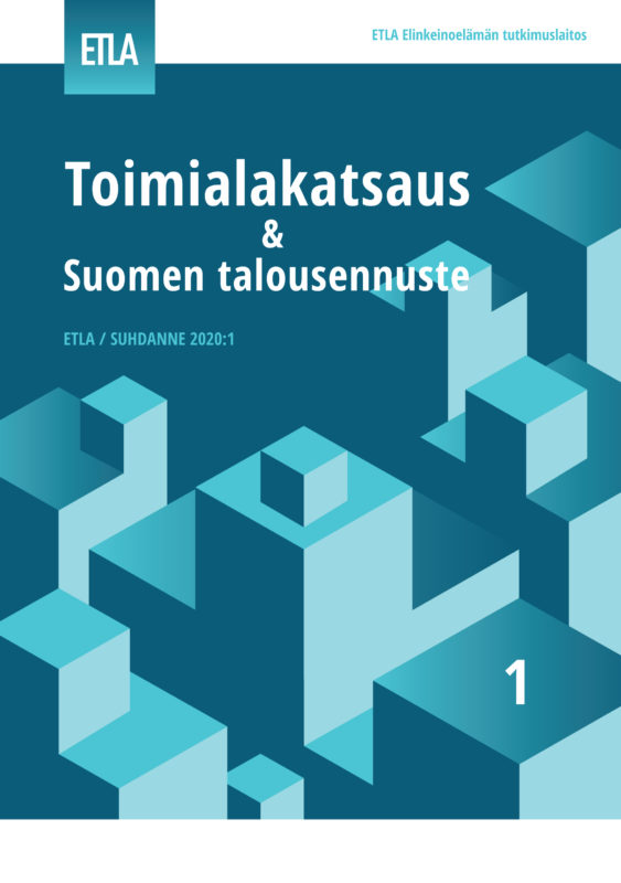 Toimialakatsaus & Suomen talousennuste 2020:1 - Etla-Toimialakatsaus-2020-1