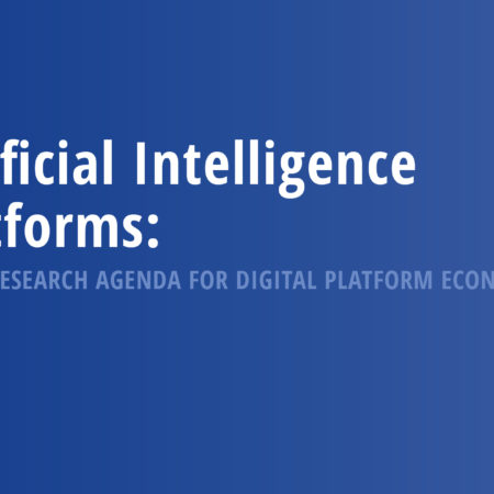 Artificial Intelligence Platforms – A New Research Agenda for Digital Platform Economy