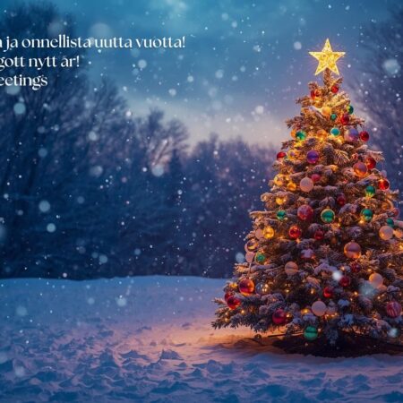 Tunnelmallista joulua ja kohti juhlavuotta