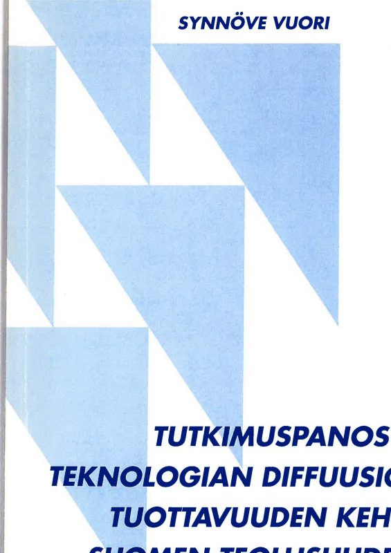 Tutkimuspanostus, teknologian diffuusio ja tuottavuuden kehitys Suomen teollisuudessa - C65