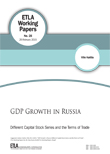 GDP Growth in Russia: Different Capital Stock Series and the Terms of Trade - ETLA-Working-Papers-28