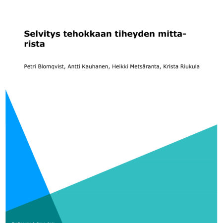 Selvitys tehokkaan tiheyden mittarista