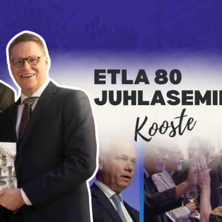 Etla 80-juhlaseminaari näytti suuntaa tulevaisuuteen