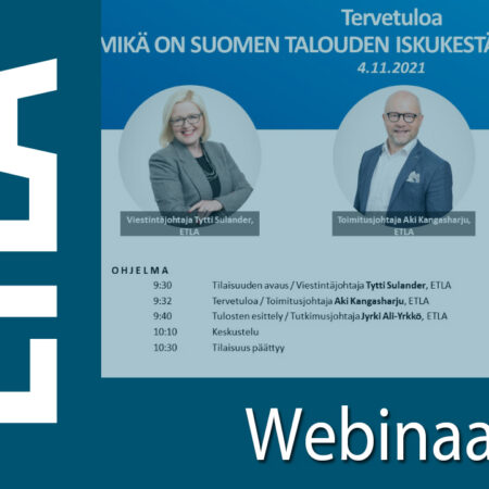 Mikä on Suomen talouden iskunkestävyys: webinaari
