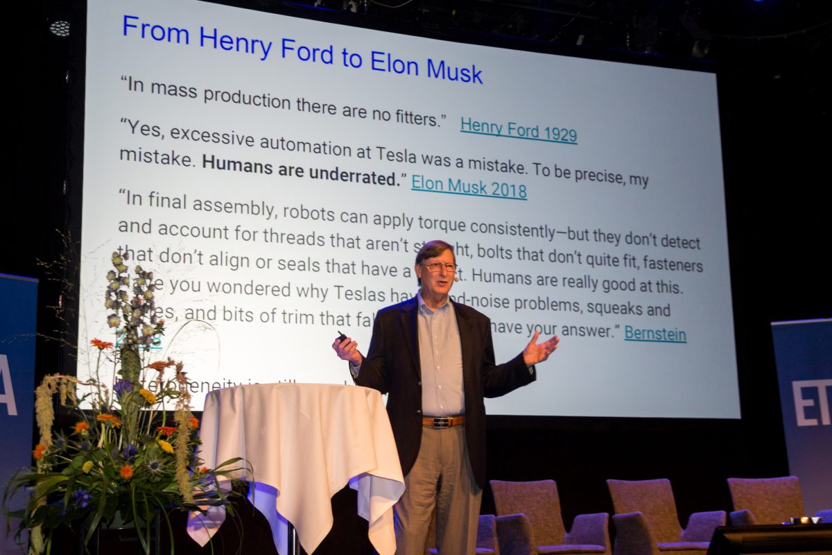 Technology changes future jobs – Google’s Hal Varian as Etla’s guest