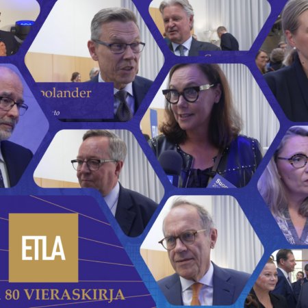 Etlan vieraskirja kokosi juhlavieraiden mietteitä Etlasta ja tutkitun tiedon merkityksestä