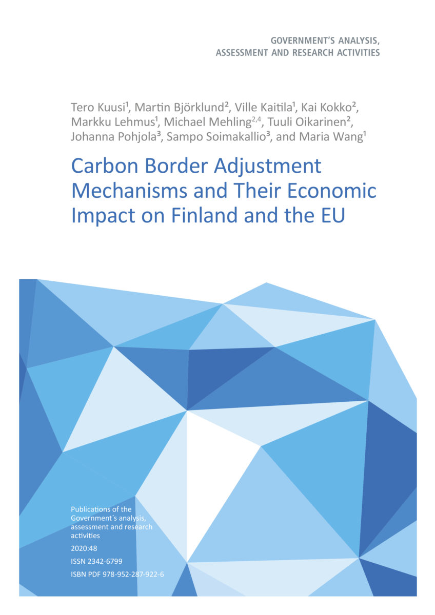 Carbon Border Adjustment Mechanisms and Their Economic Impact on Finland and the EU