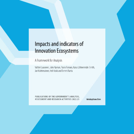 Impacts and indicators of Innovation Ecosystems – A Framework for Analysis
