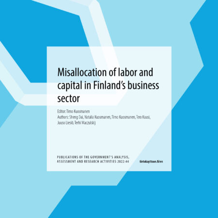 Misallocation of Labor and Capital in Finland’s Business Sector